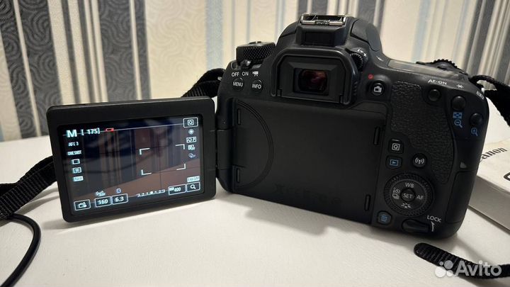 Зеркальный фотоаппарат canon eos 77d