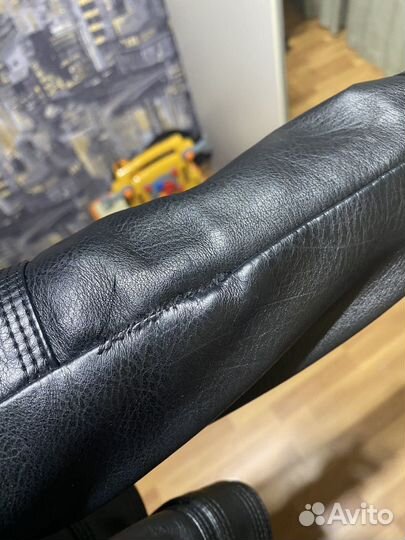 Куртка кожаная женская