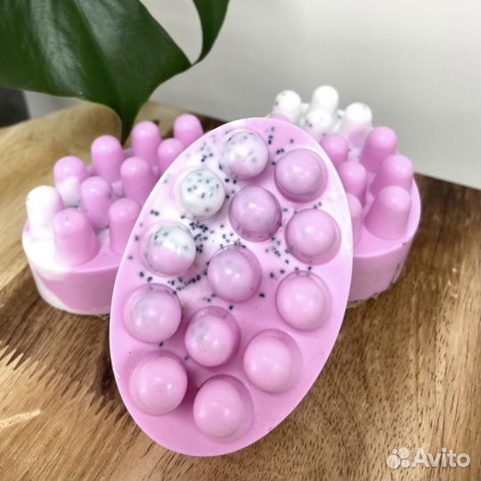 Подарочный набор массажное мыло ручной работы