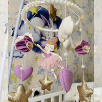 Мобиль в кроватку с подсветкой