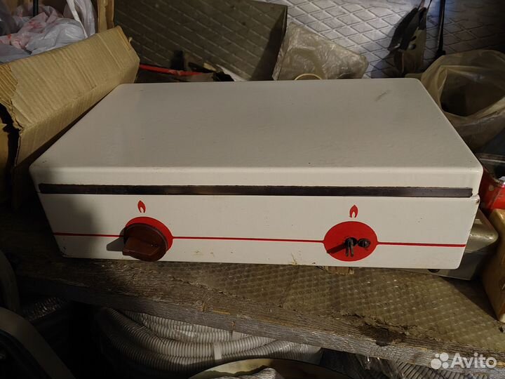Газовая плита огонек двухкомфорочная СССР