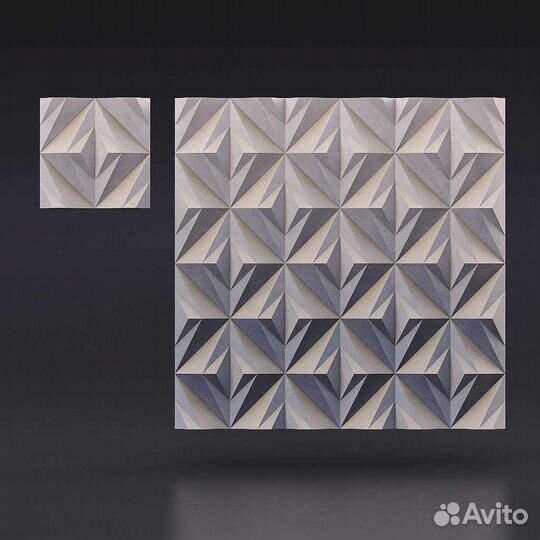 Гипсовая 3D панель 