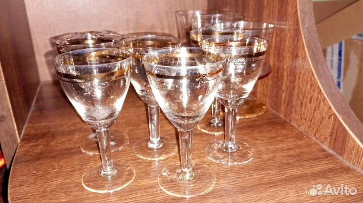 Фужеры стопки хрусталь СССР