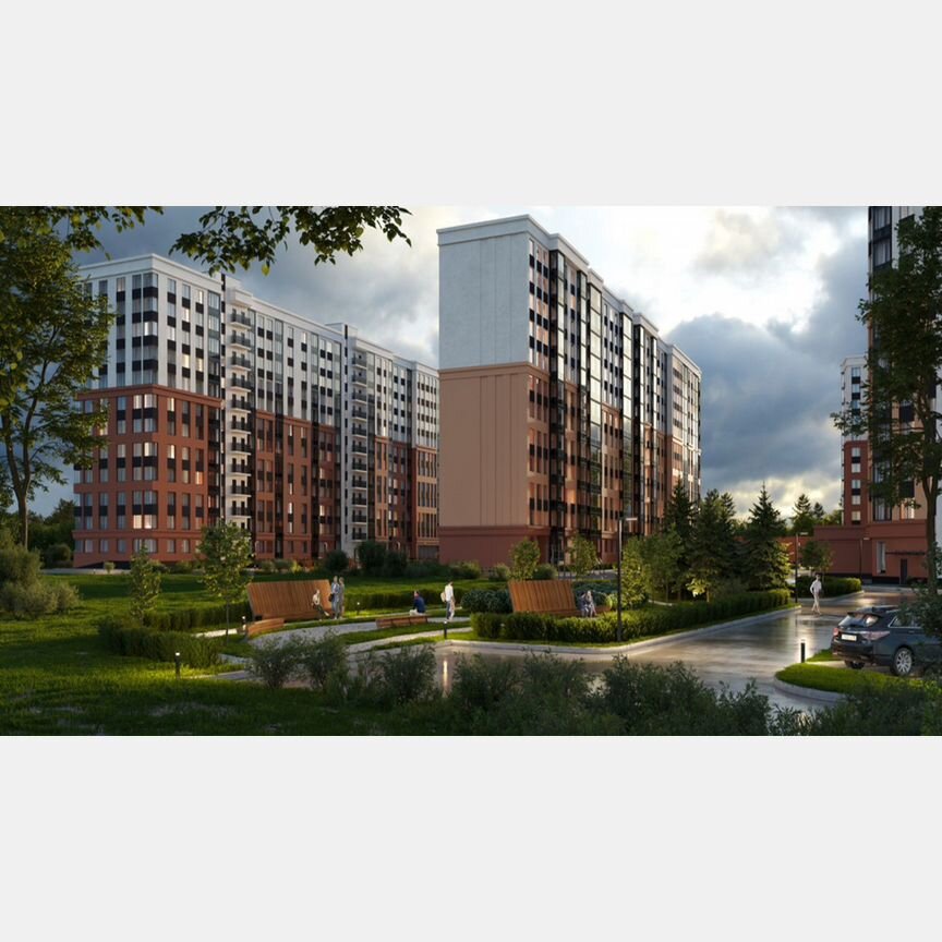 Квартира-студия, 27,6 м², 3/12 эт.