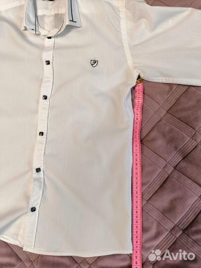 Рубашка школьная pacifico junior на рост 164 см