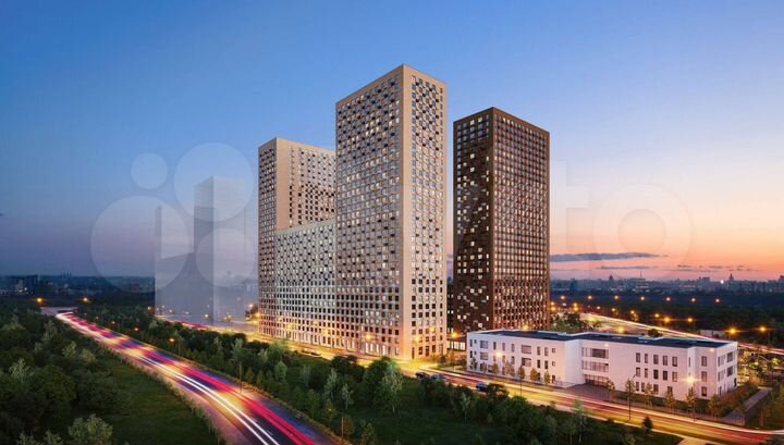 1-к. квартира, 40,6 м², 6/17 эт.