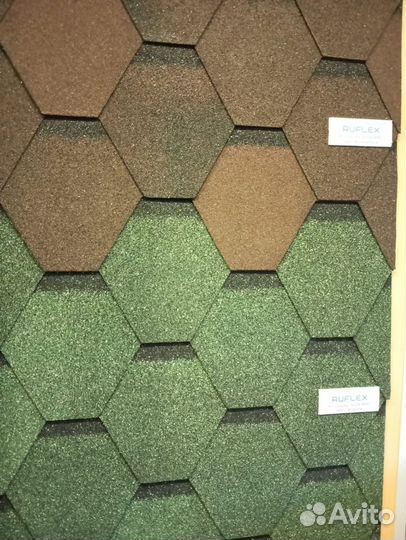 Мягкая кровля гибкая черепица Ruflex