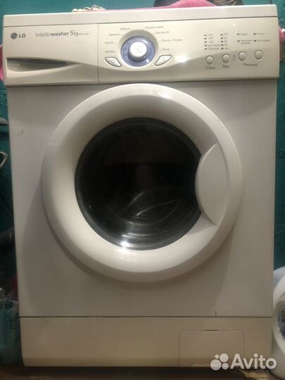 Стиральная машина бу lg 5 кг