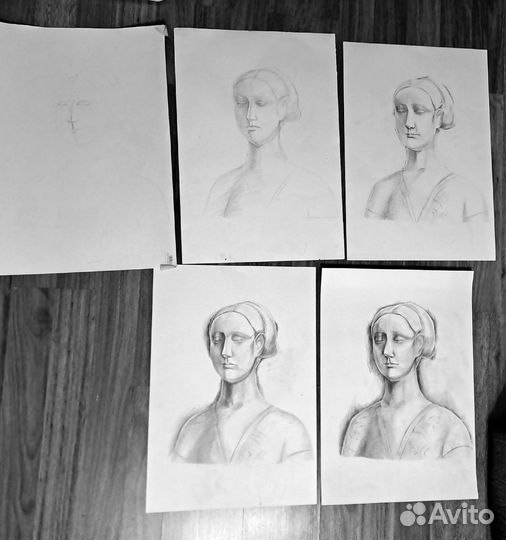 Работы на заказ по рисунку/живописи учебные