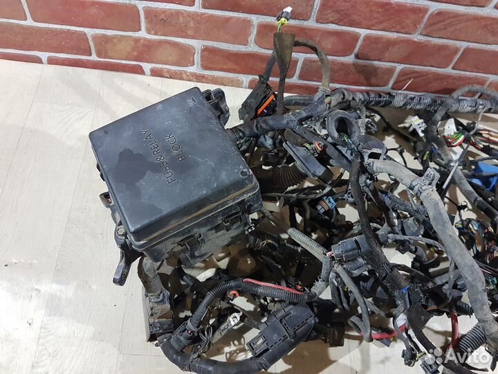 Проводка подкапотная МКПП Kia ceed 1 ed 1.6 2008