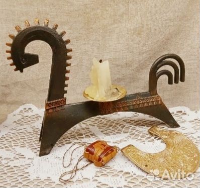 Подсвечник Конь/Сарапульск/Удмуртия/1970 г