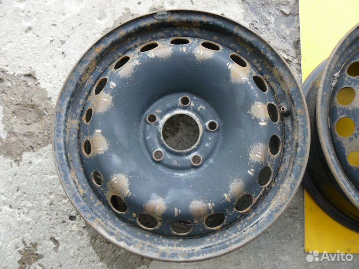 Железный диск 1шт R16 5X114,3 Renault Scenic III