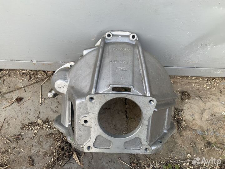 Картер сцепления новый Волга, газ дв. 402