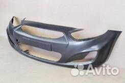 Новый бампер передний hyundai solaris 10-14