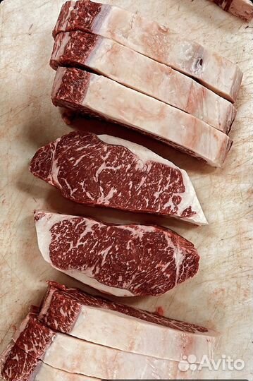 Мраморная говядина, Стейки