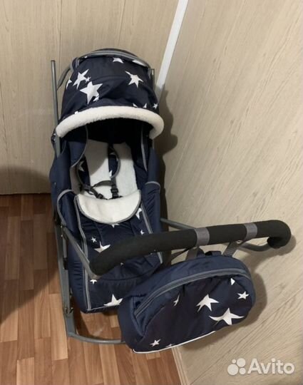 Коляска санки