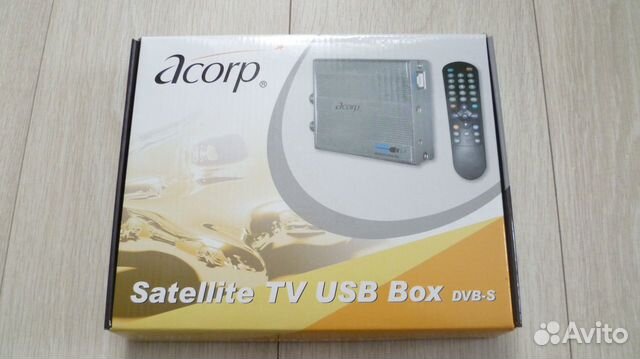 Спутниковый DVB-S тюнер внешний USB Acorp DS120 объявление продам