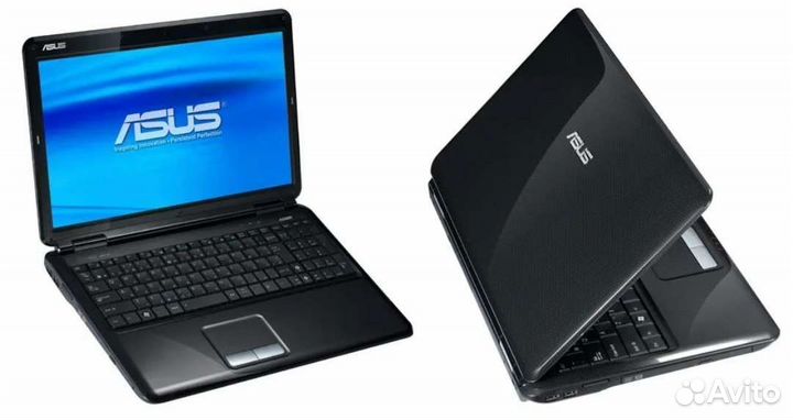 Ноутбук asus K50I 2С/8gb/256gb ssd /1gb