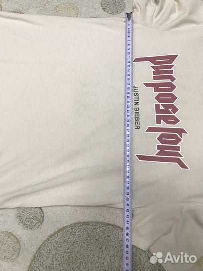 Футболка р S hm H&M justin bieber