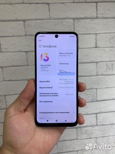 Xiaomi Redmi Note 11, 6/128 ГБ