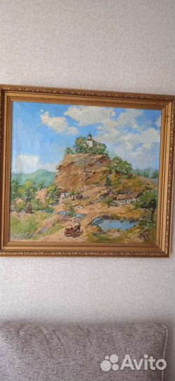 Картина маслом на холсте пейзаж