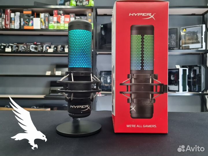 Микрофон HyperX Quadcast S