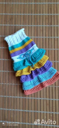 Вязаная одежда для собак и кошек. Ручная работа