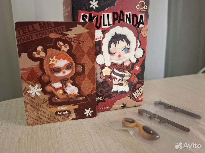 Pop Mart Skullpanda фигурка