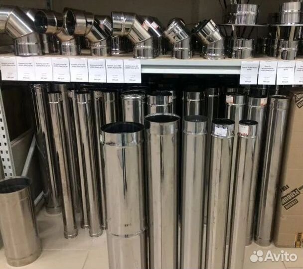 Дымоходы. Все комплектующие для дымоходы у нас