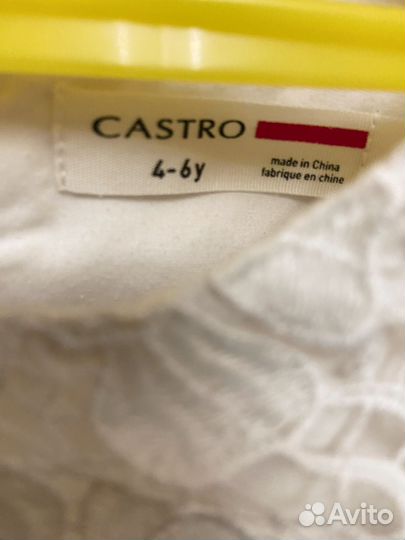 Платье для девочки на 4-6 лет