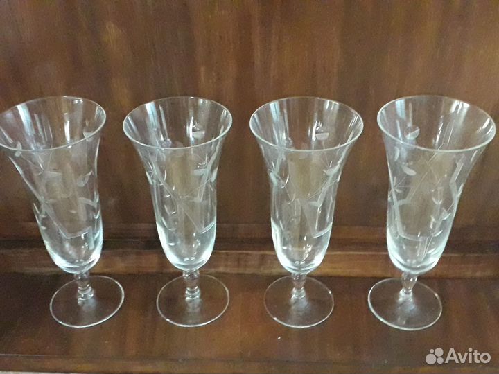 Старинные фужеры
