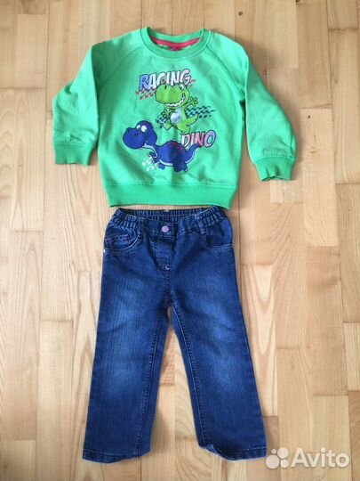 Вещи на девочку 92-98 см, 21 штука