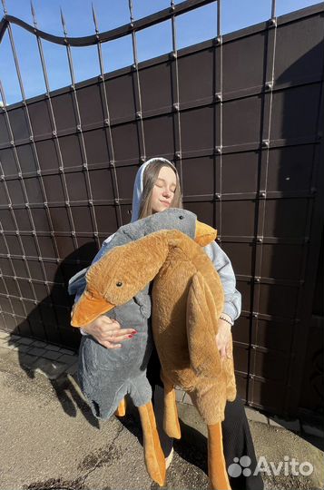 Гусь обнимусь мягкая игрушка