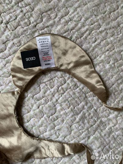 Воротник и клатч с вышивкой