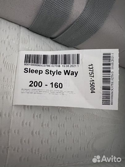 Матрас 160х200 Аскона Sleep Style Way