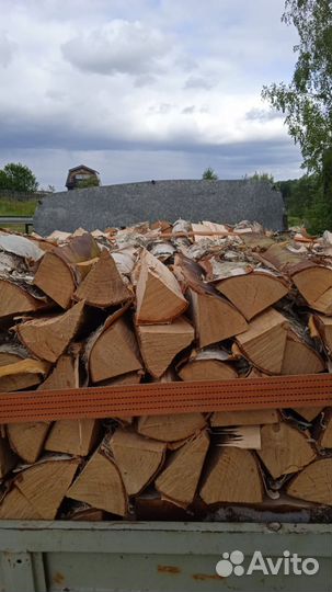 Берёзовые дрова полусухие осенние