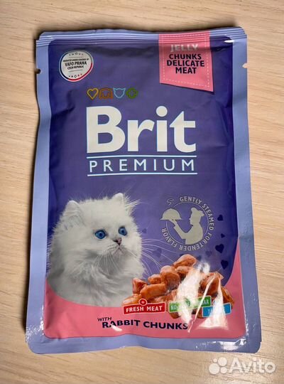 Brit Premium для кошек в желе