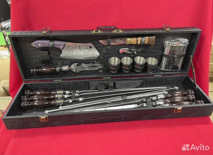 Шашлычный подарочный набор