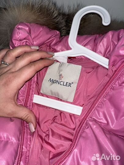 Пуховик moncler детский