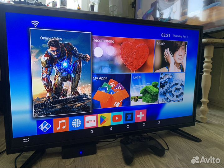 Телевизор FullHD Haier 32 дюйма