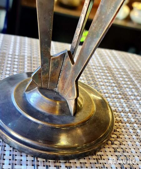 Ваза для фруктов посеребрение