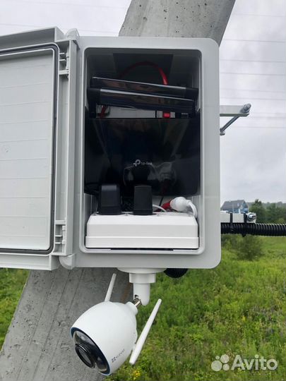 Видеонаблюдение, светошумовые камеры