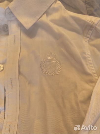 2 Рубашки Choupette белая и голубая