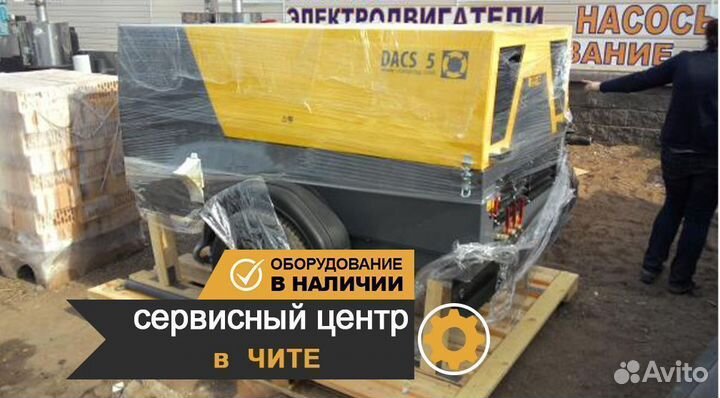 Дизельный передвижной компрессор Comprag dacs