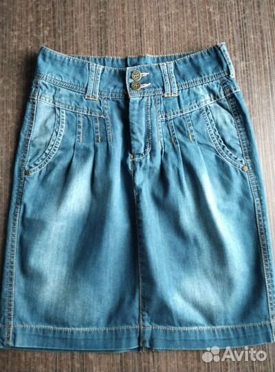 Юбка джинсовая
