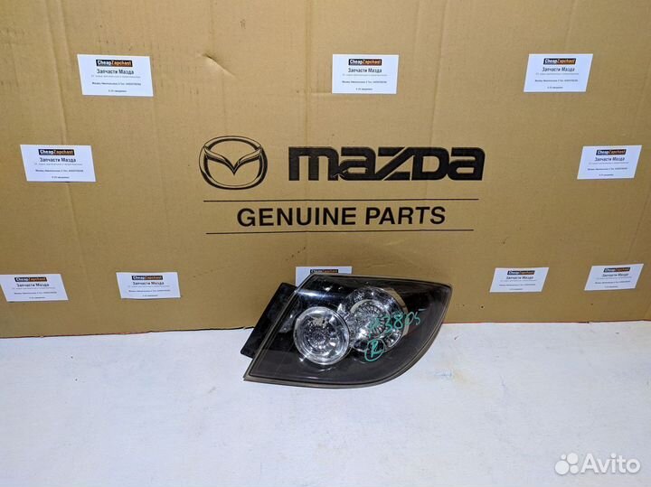 Фонарь внешний правый Мазда 3 BK хэтчбек диодный