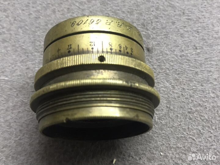 Объектив Zeiss 19 век