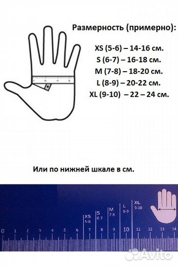 Перчатки виниловые смотровые S, М, L, XL 50 пар/уп