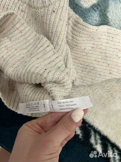 Свитер для новорожденной