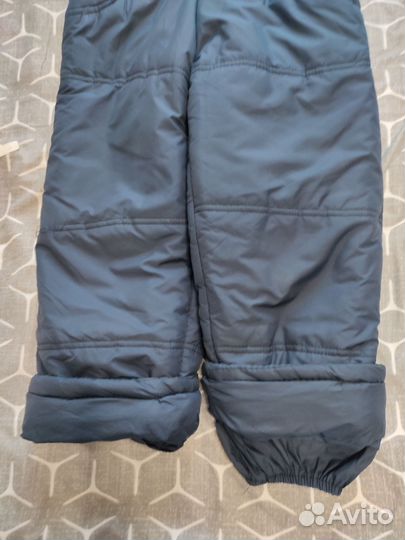 Полукомбинезон, штаны утеплённые на бретелях